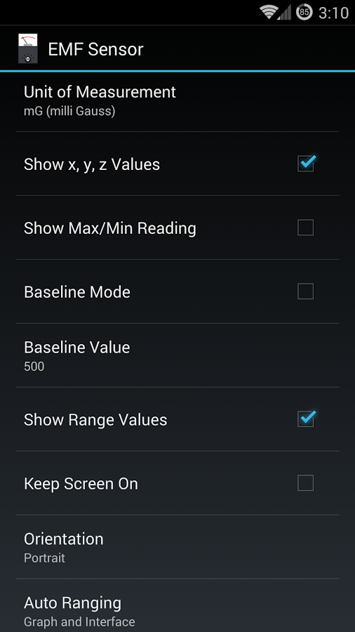 EMF Sensor