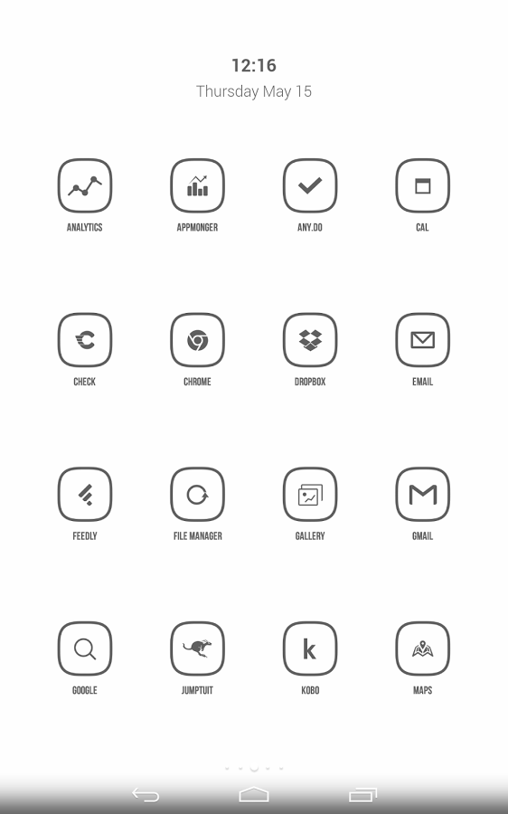 Inverse Icon Pack