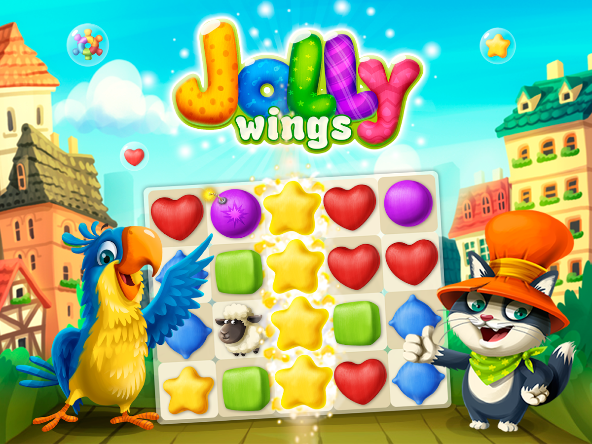 Jolly Wings: Match 3 (Mod)