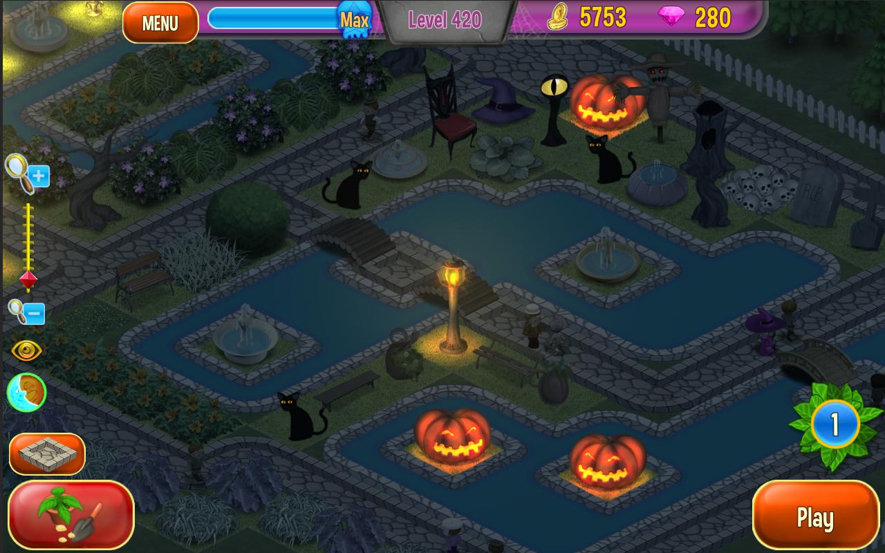 Queen's Garden Halloween (Mod Money)