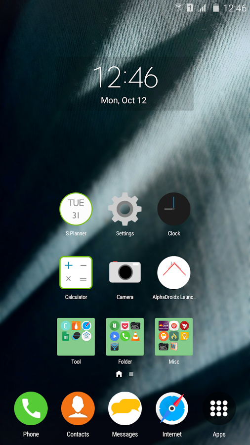 S7 launcher (Galaxy Launcher)