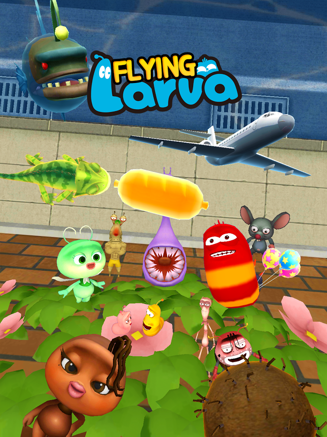 Flying LARVA