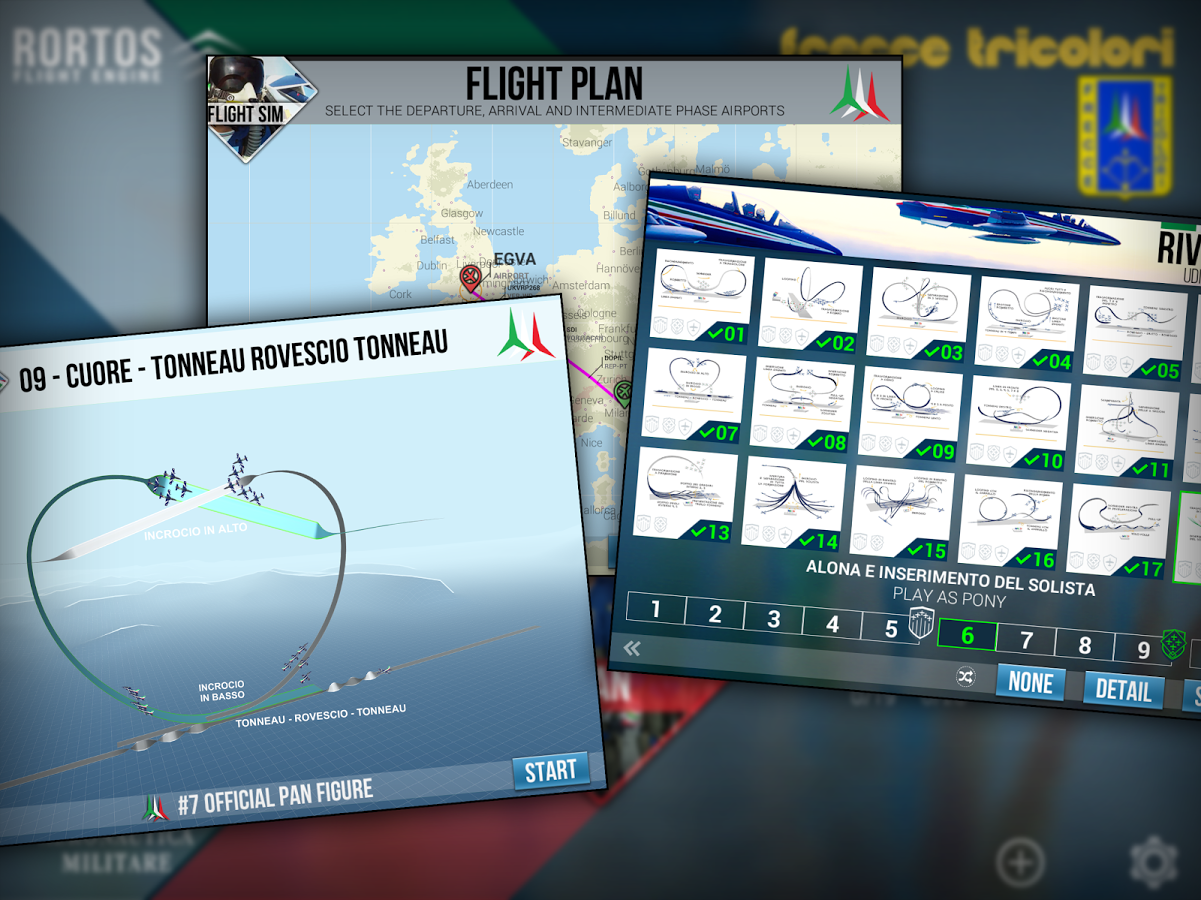 Frecce Tricolori Flight Sim (Mod Unlock/Fuel)