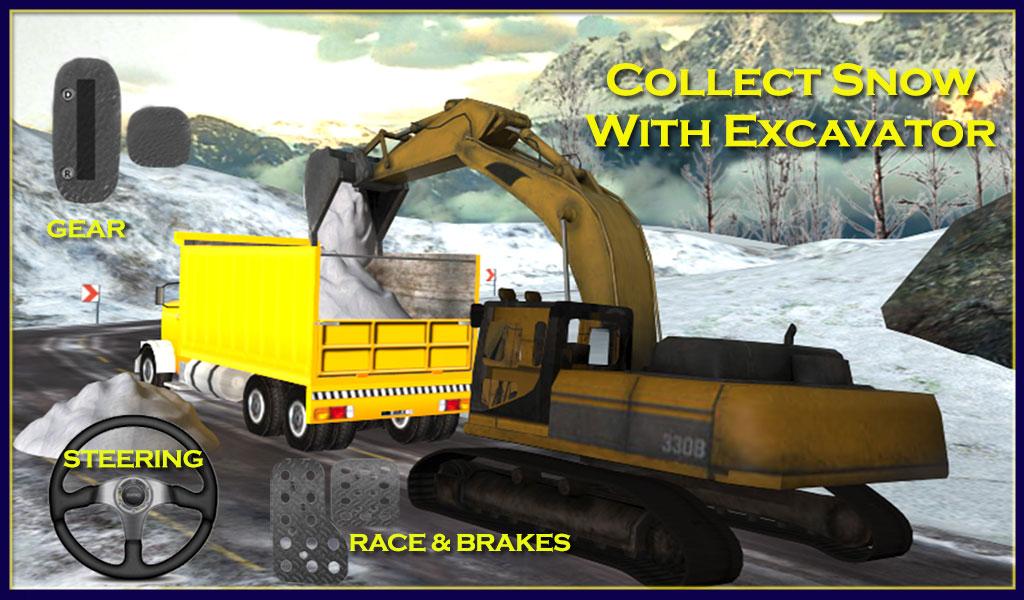 Snow Rescue op : Excavator 3D (Unlocked)