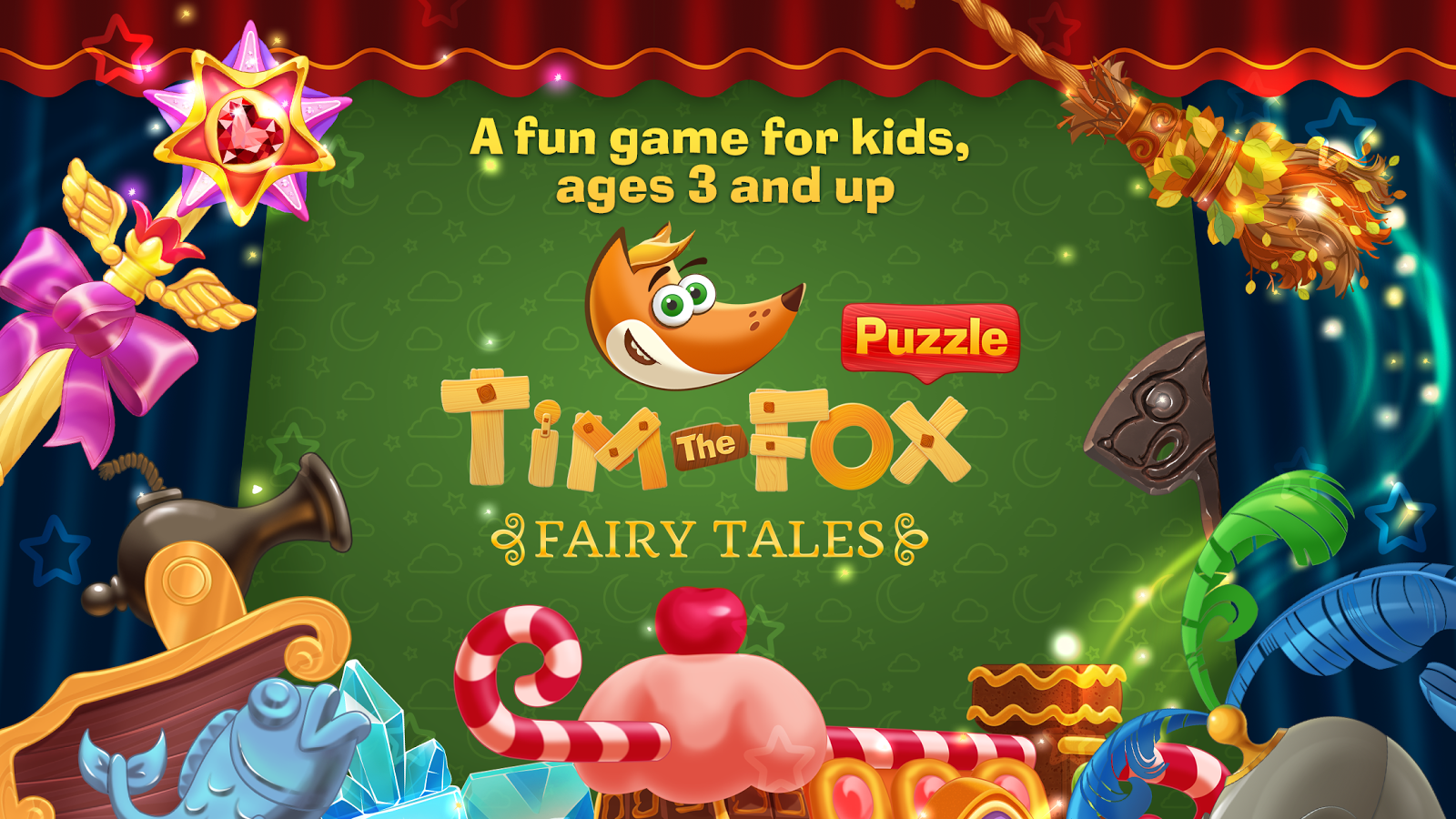 Tim the Fox Puzzle Fairy Tales