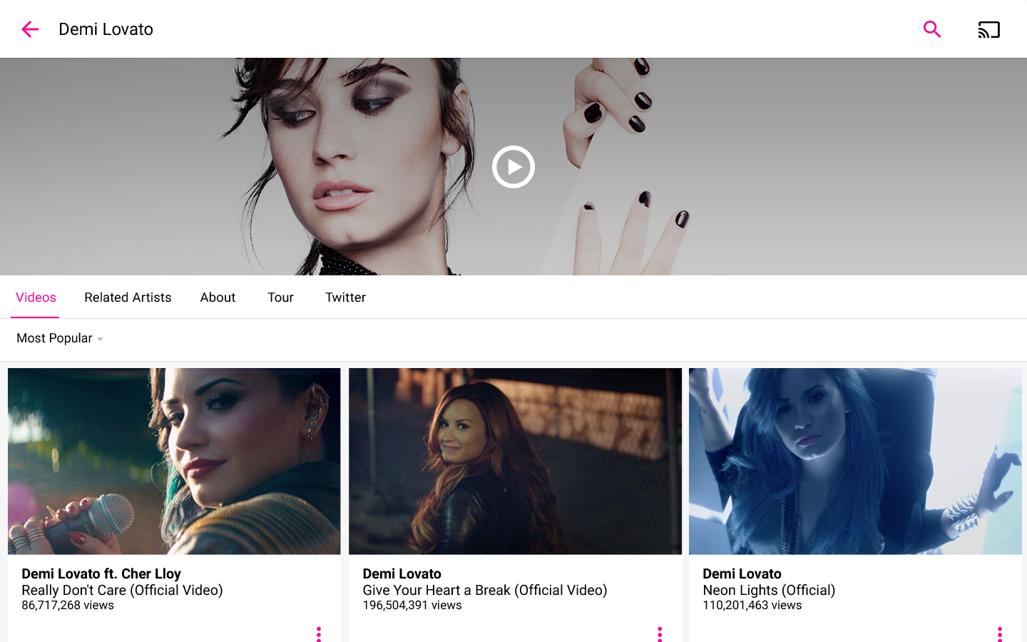 Vevo - Watch HD Music Videos