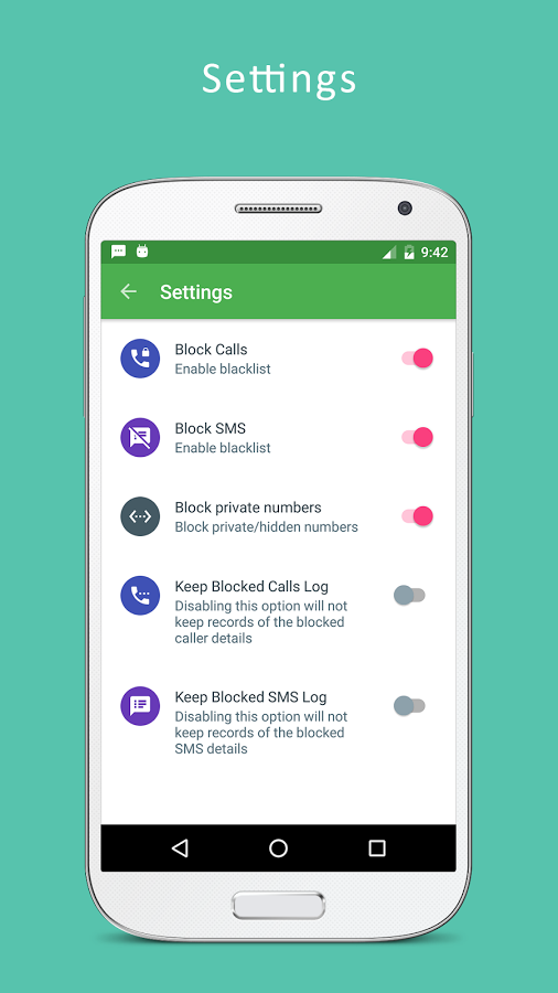 Blacklist - Call and SMS blocker Pro