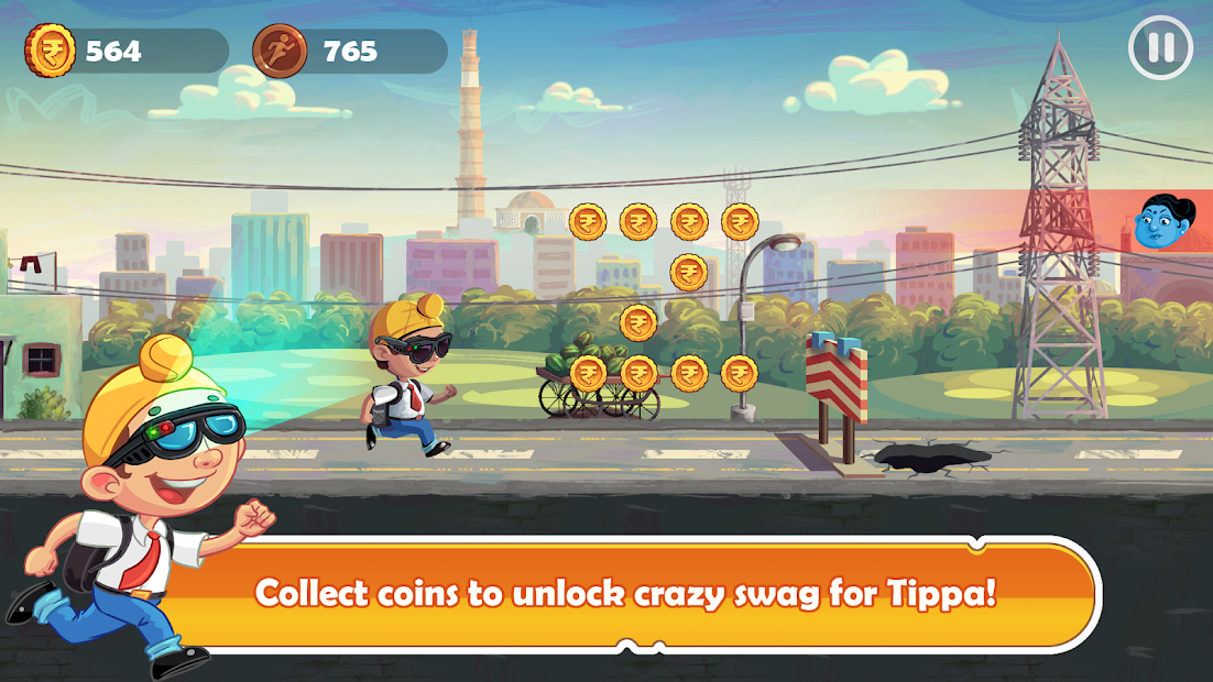 Oye Tippa Run! (Mod Money)