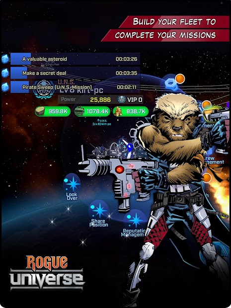 Rogue Universe: Free Sci-fi Space Strategy