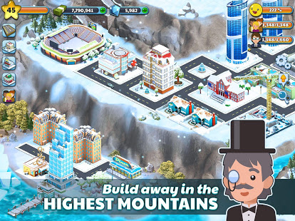 Snow Town - Ice Village World: Winter City (Mod Money)