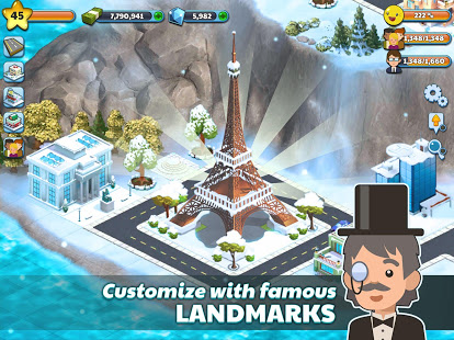 Snow Town - Ice Village World: Winter City (Mod Money)