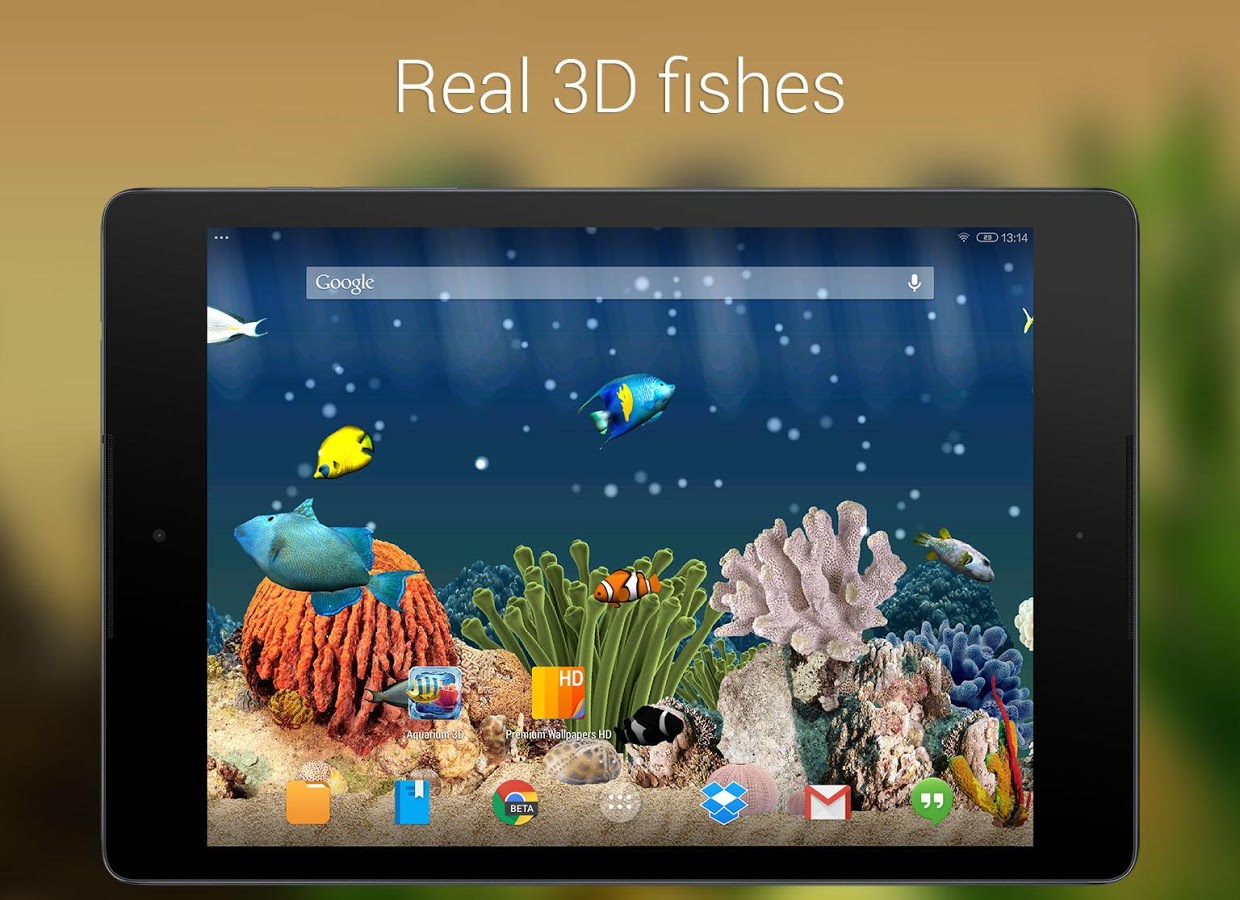 Aquarium 3D Live Wallpaper Pro