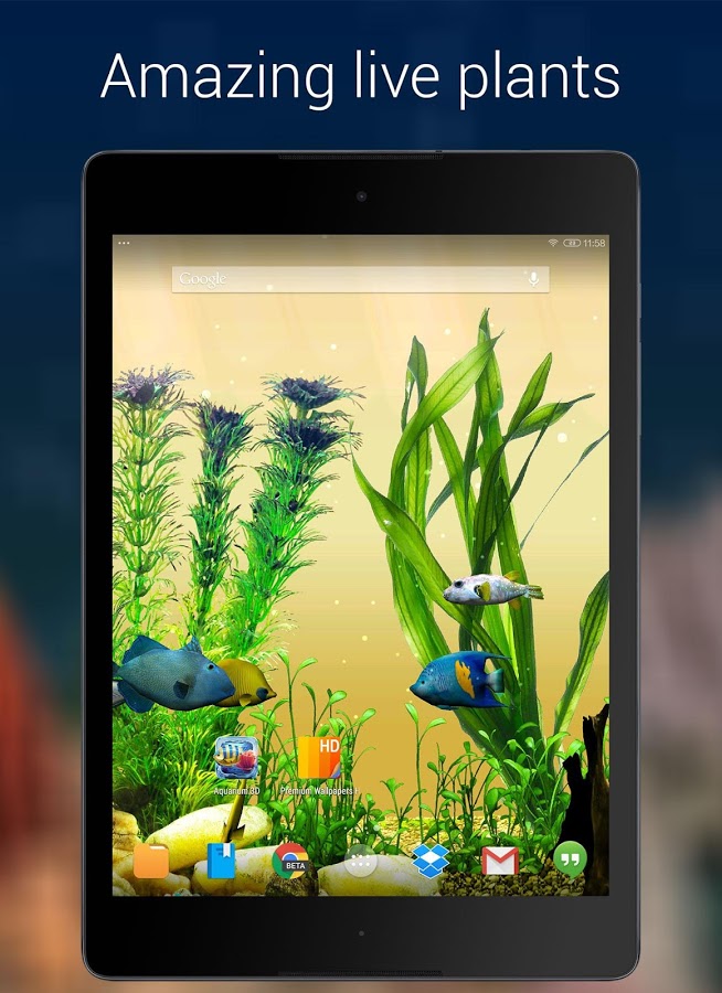 Aquarium 3D Live Wallpaper Pro