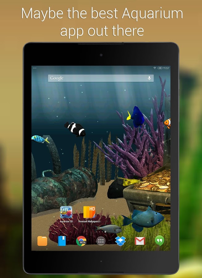 Aquarium 3D Live Wallpaper Pro