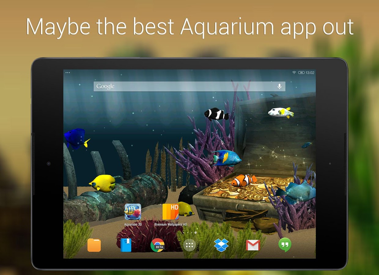 Aquarium 3D Live Wallpaper Pro