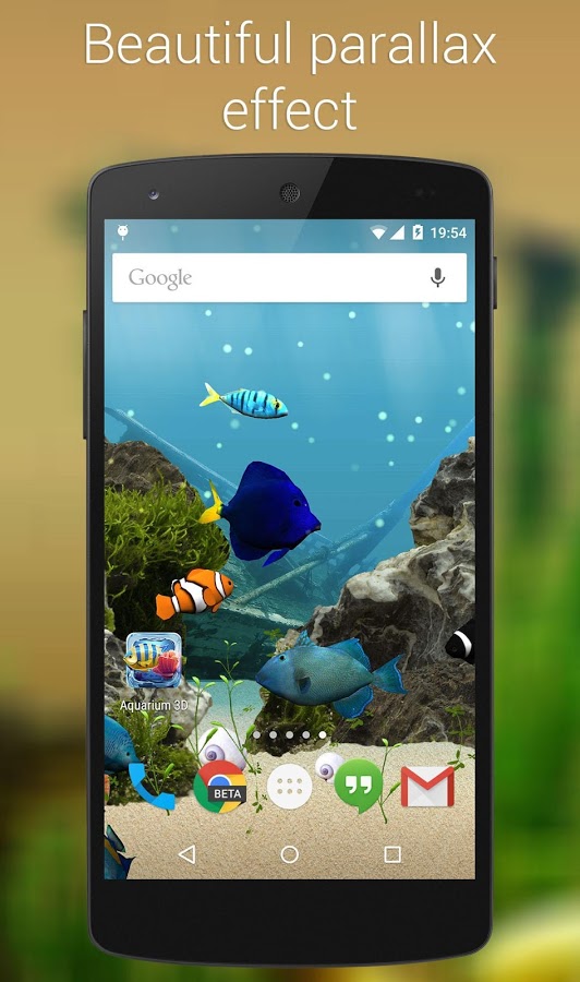 Aquarium 3D Live Wallpaper