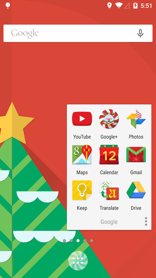 Christmas Launcher Theme