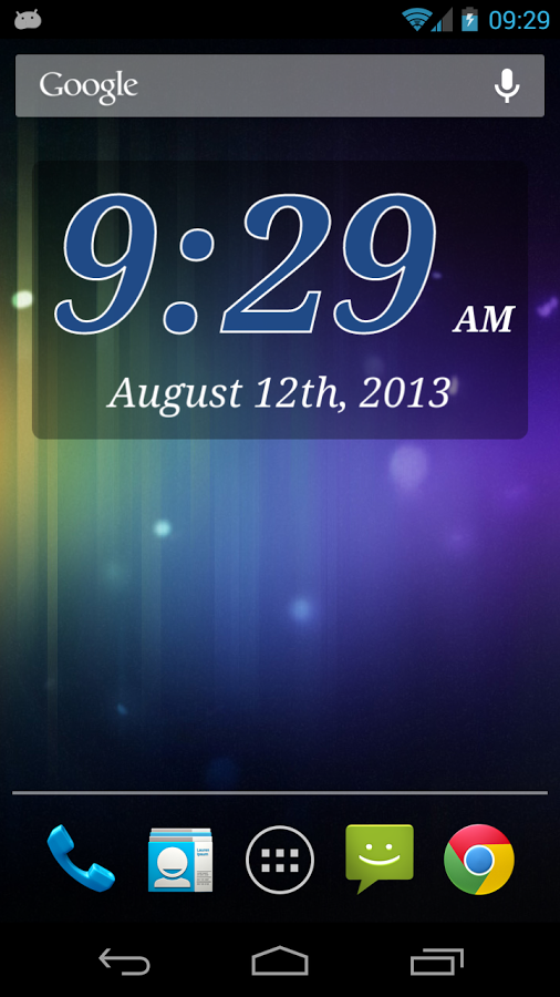 DIGI Clock Widget Plus