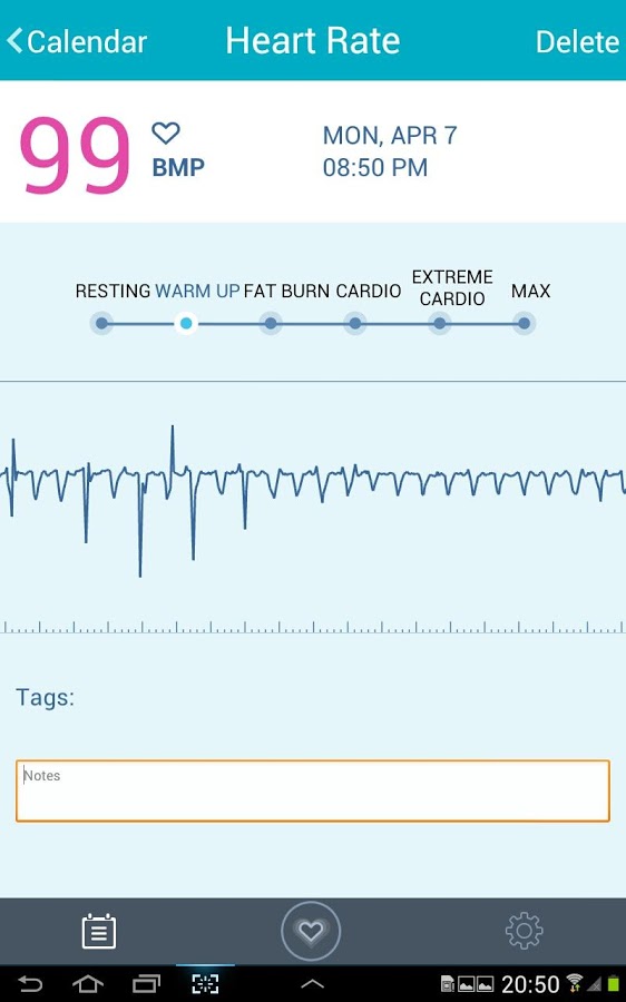 Heart Rate BPM Monitor: Cardio