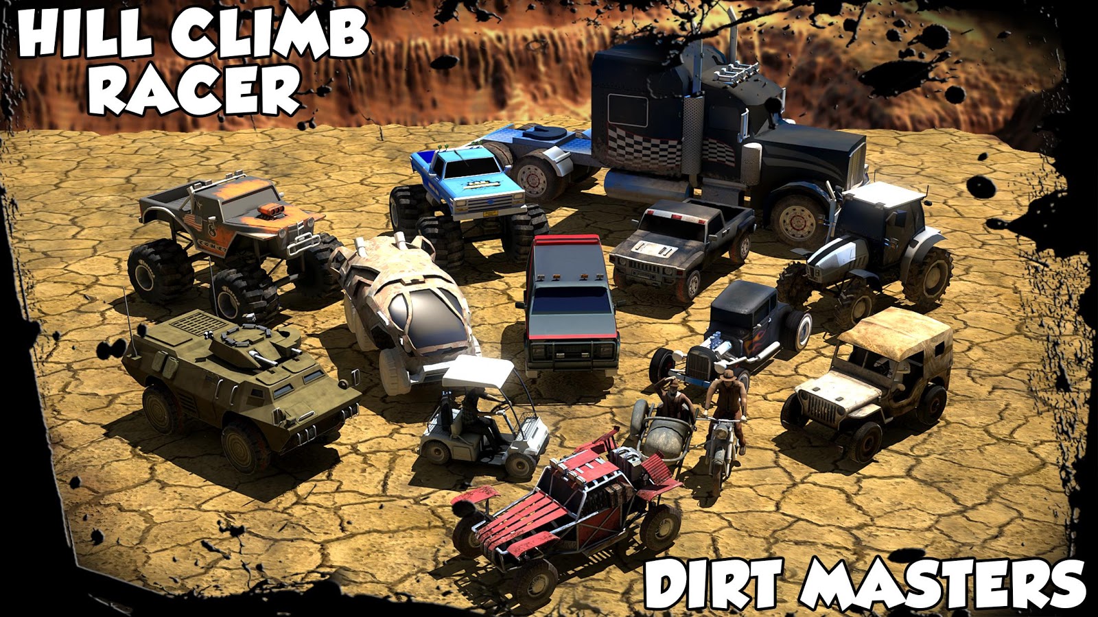 Hill Climb Racer Dirt Masters (Mod Money)