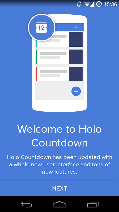 Holo Countdown Free