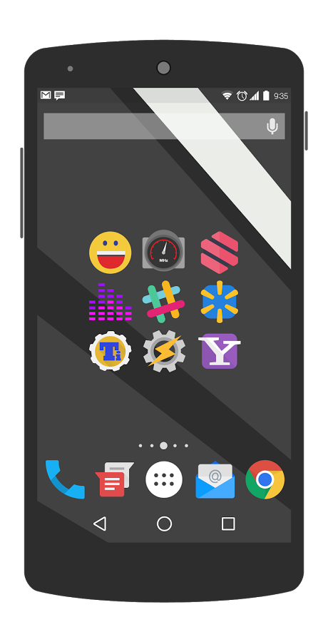 Lollipop - Icon Pack (Planus)