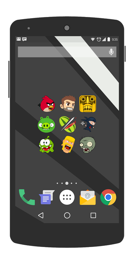 Lollipop - Icon Pack (Planus)