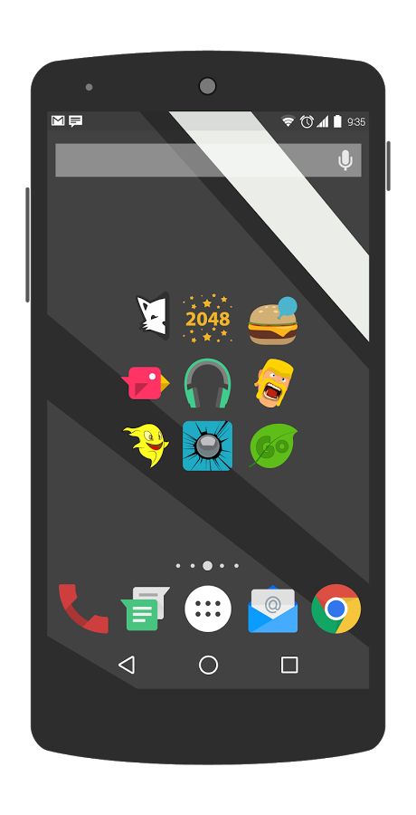 Lollipop - Icon Pack (Planus)