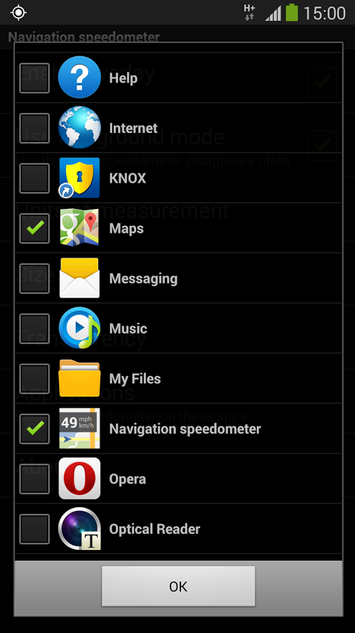 Maps Speedometer