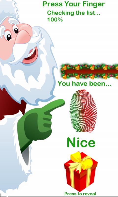 Santa's Naughty Nice Scanner