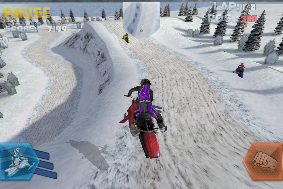 Snow Bike Racing