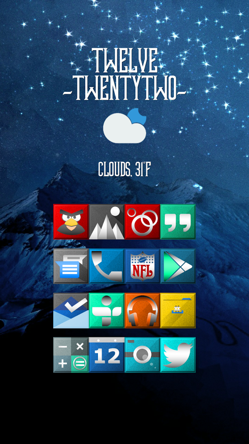 Teneris Icon Launcher Theme