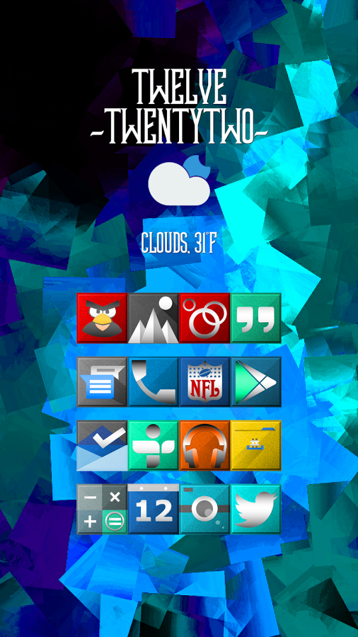 Teneris Icon Launcher Theme