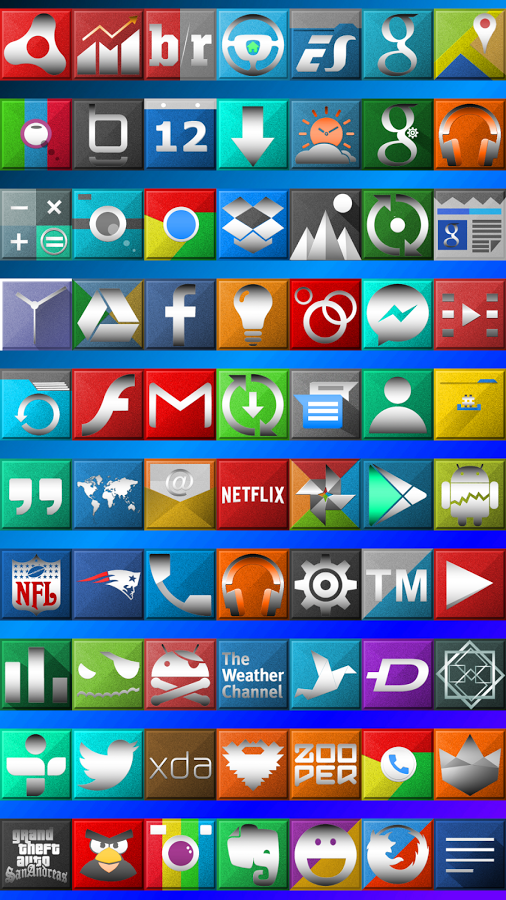 Teneris Icon Launcher Theme