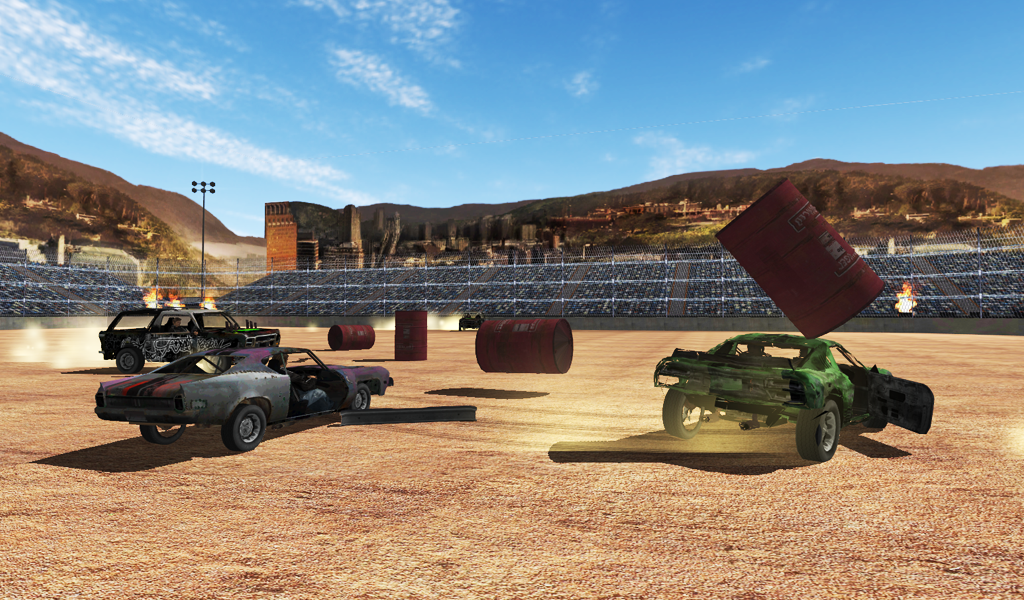 Total Destruction Derby Racing (Mod Money)