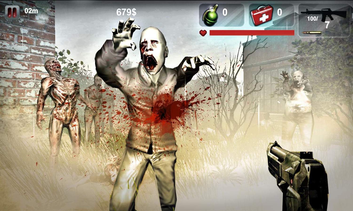 Zombie shooter game