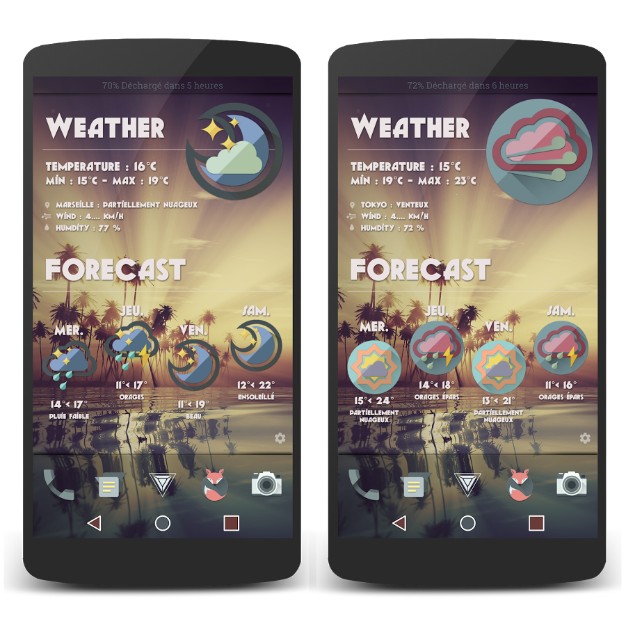 Full Material LP Widgets Set