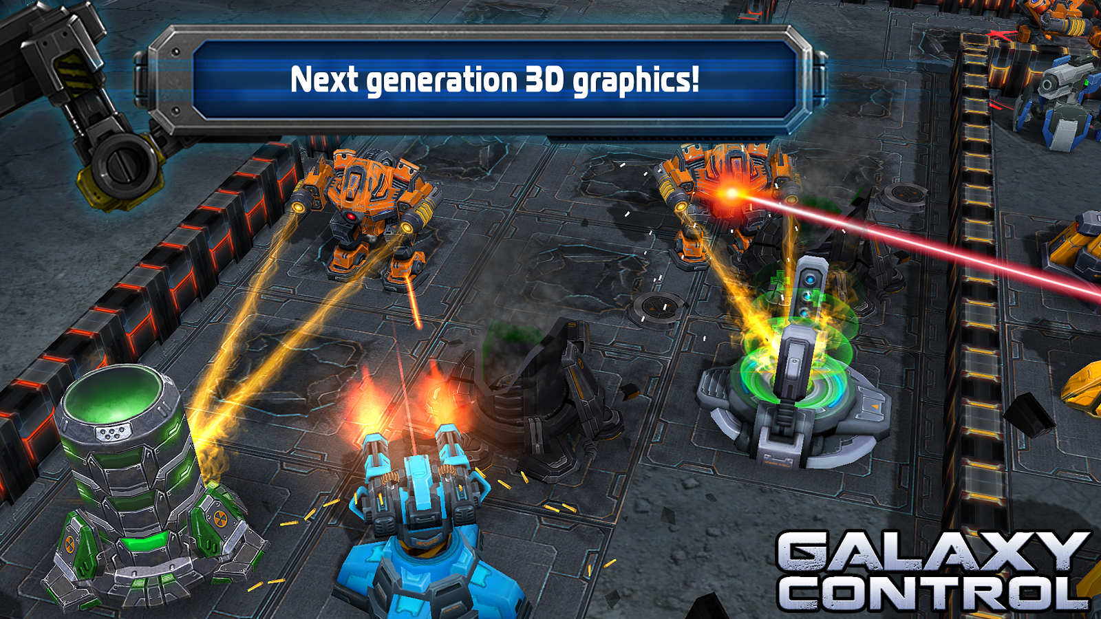 Galaxy Control: 3d strategy