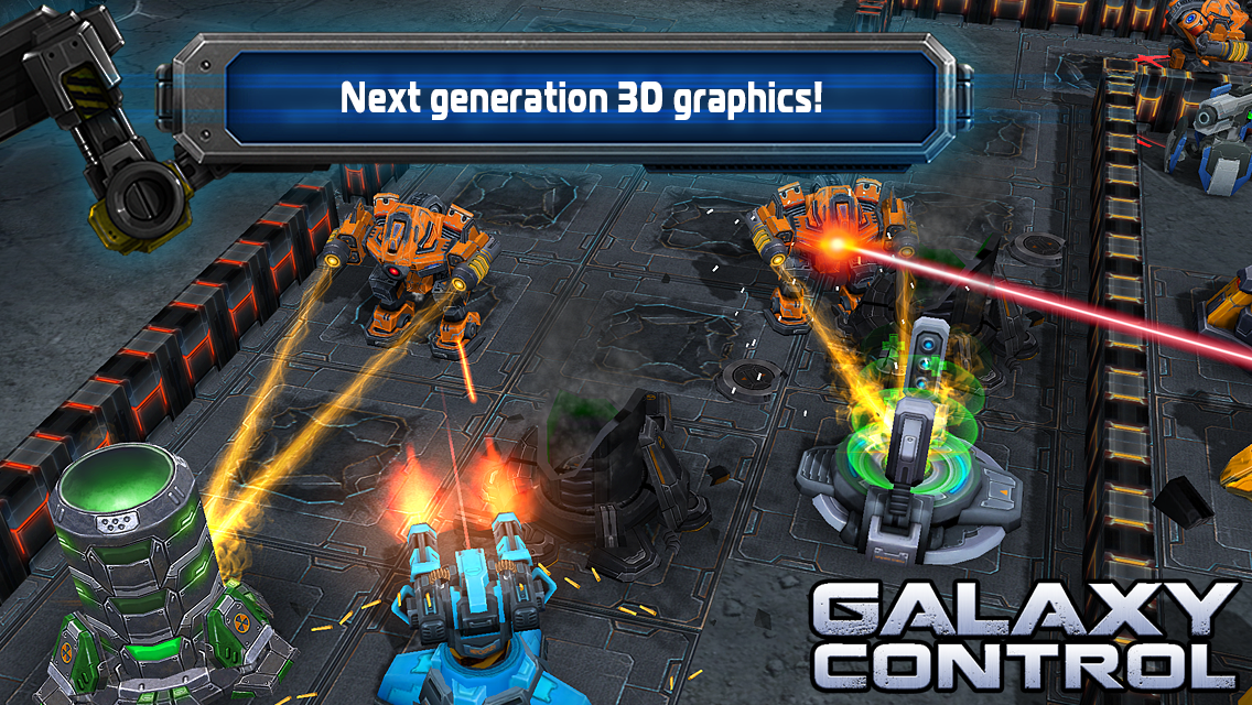 Galaxy Control: 3d strategy