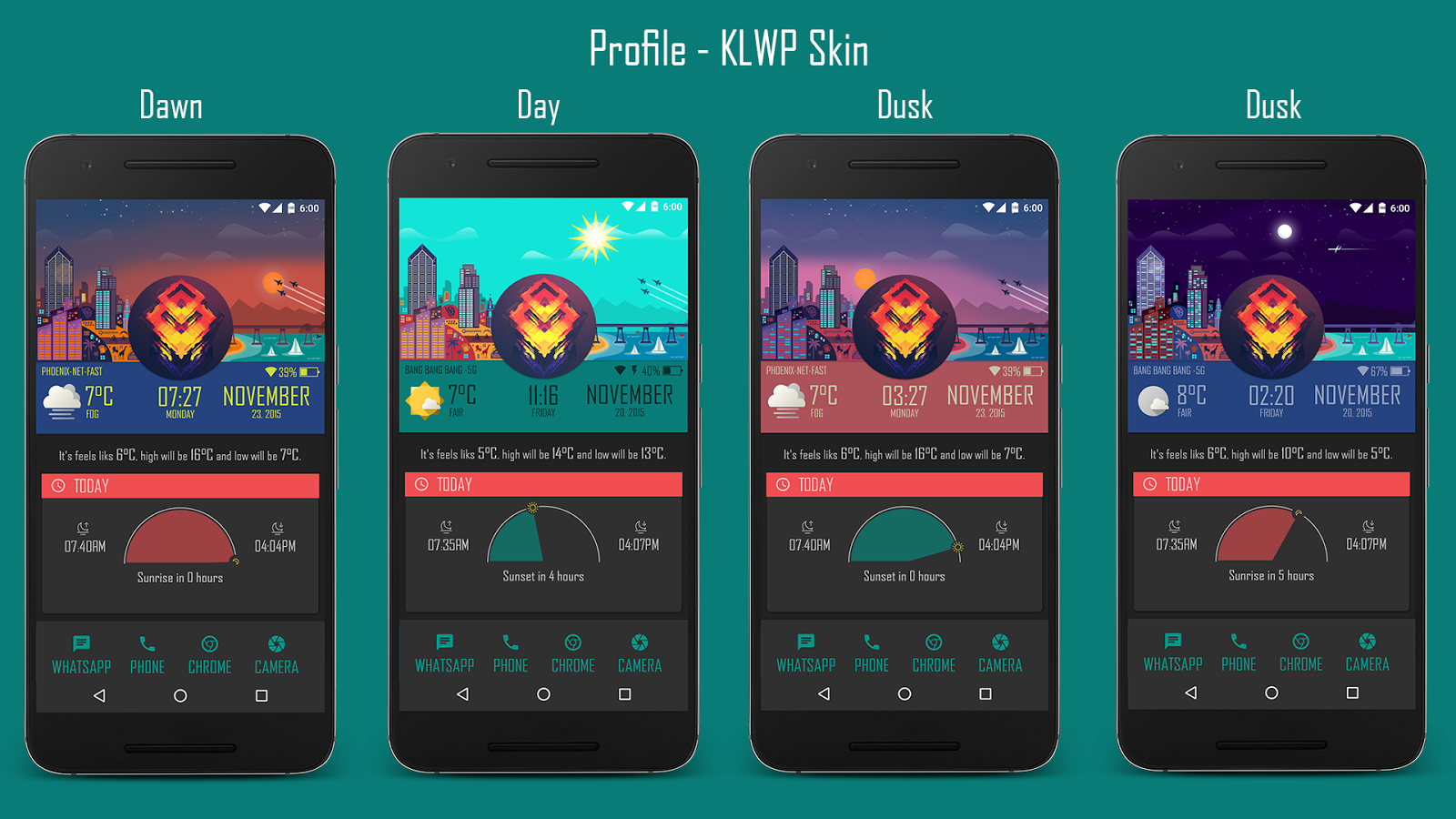 Profile - KLWP Skin