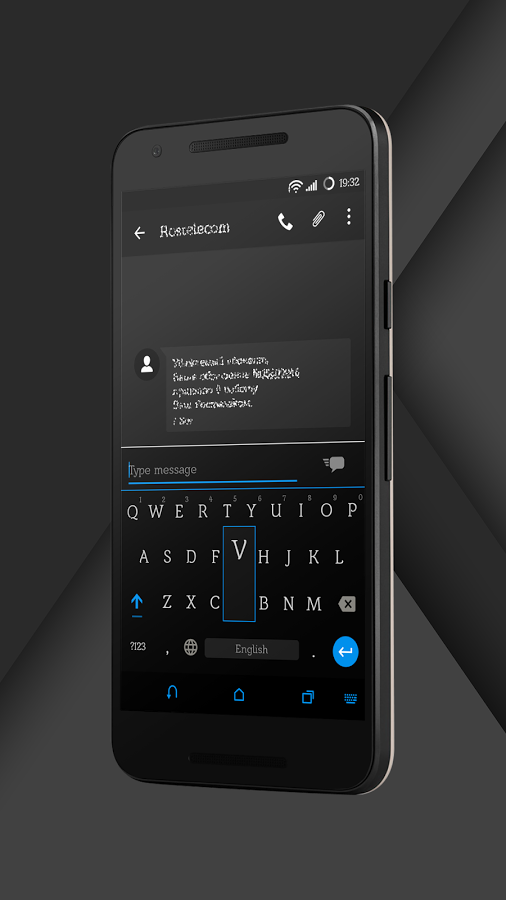 Sense 7 Black/Blue cm12 theme