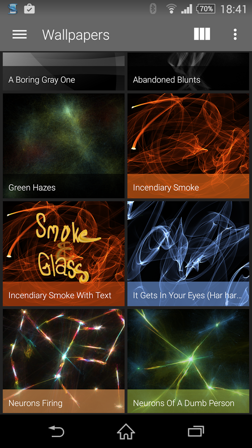 Smoke & Glass Icon Pack