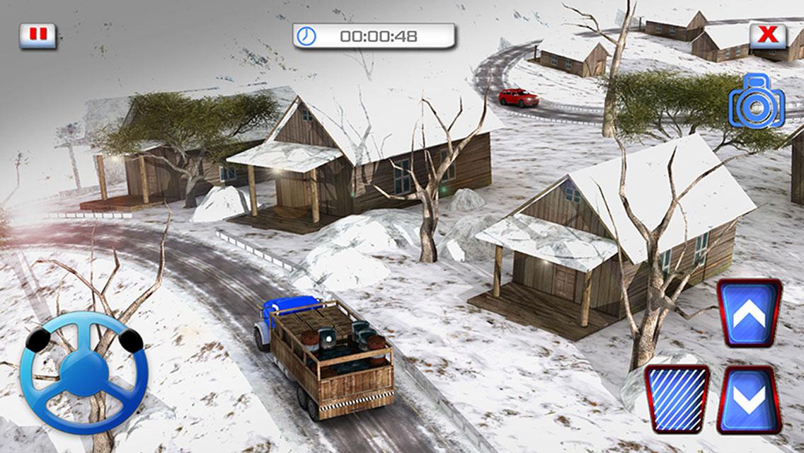 Snow Hill Offroad 4x4 Truck 3D