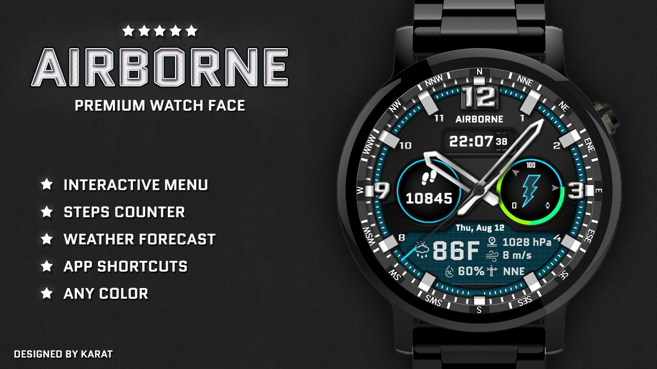 Airborne Watch Face