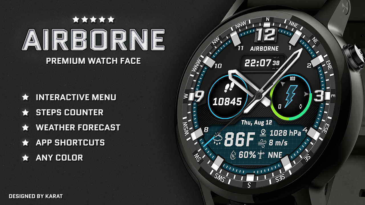 Airborne Watch Face