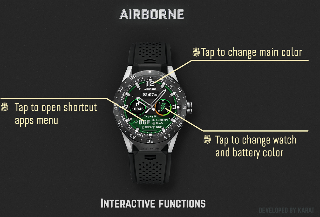 Airborne Watch Face