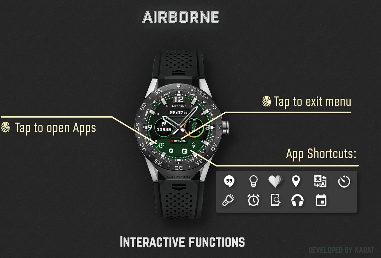 Airborne Watch Face