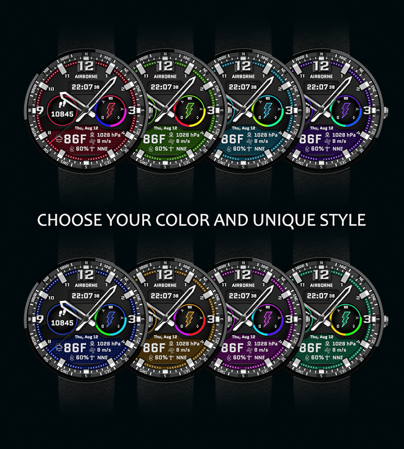 Airborne Watch Face