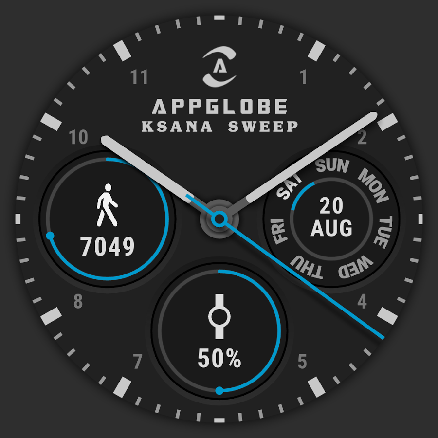 Ksana Sweep Watch Face