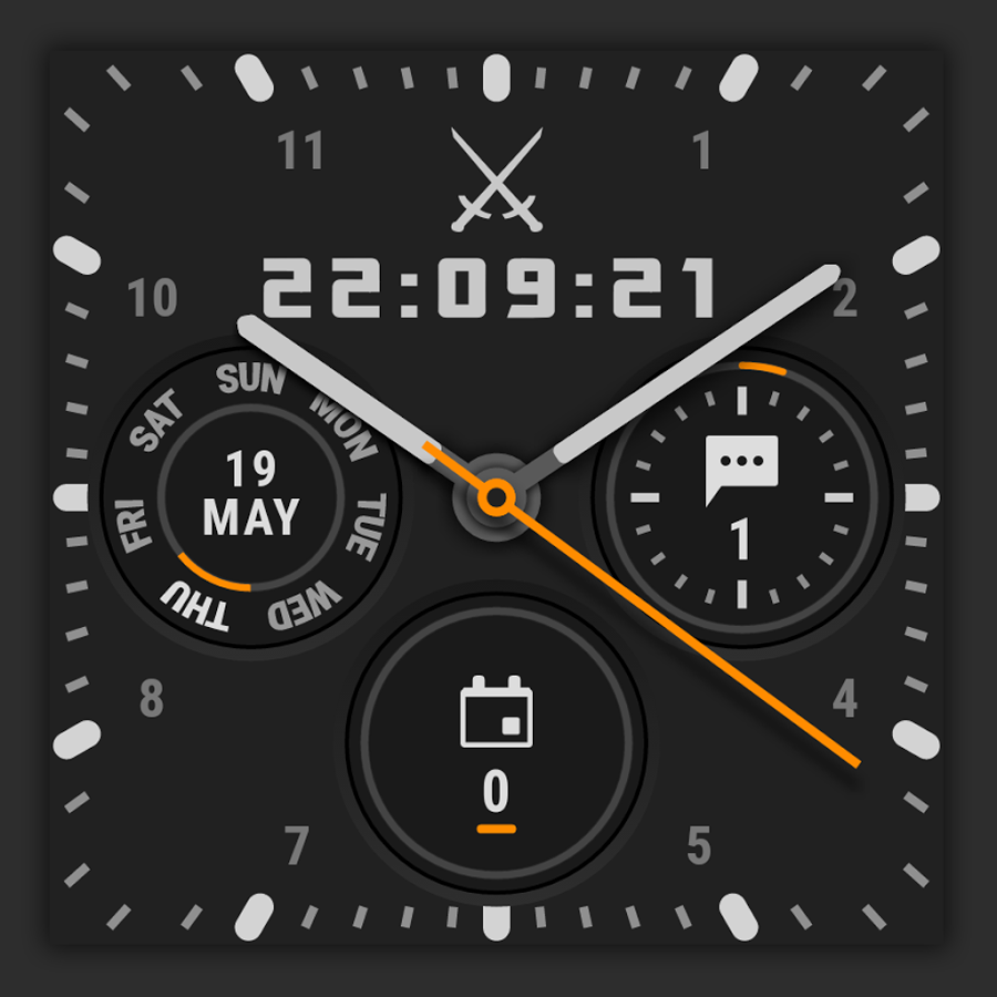 Ksana Sweep Watch Face